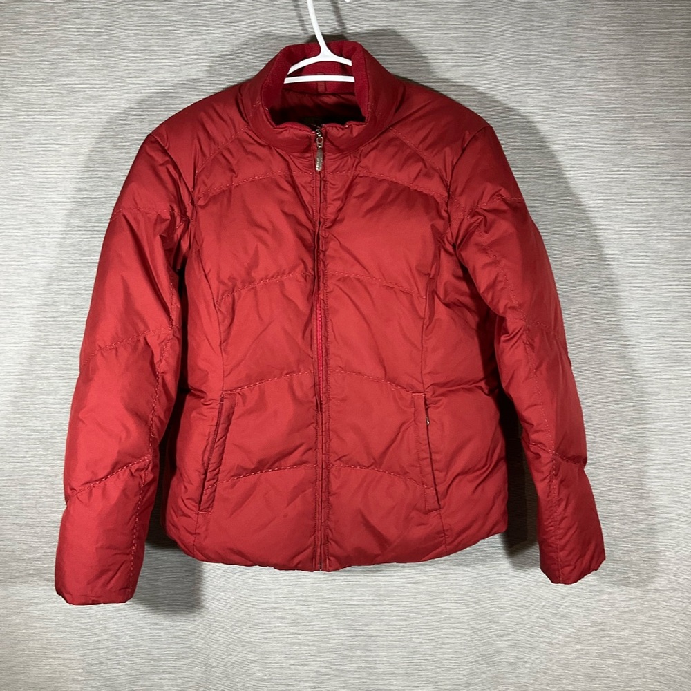 Eddie Bauer Women's Goose Down Puffer Jacket, size Petite M